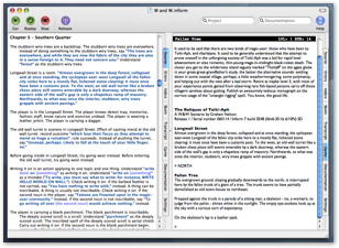 Inform 7 screen cap of Inform 7 IDE